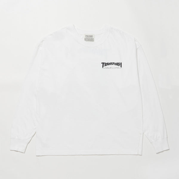 UNUSED - Long-sleeve border T-shirt -black- 23aw | asterisk