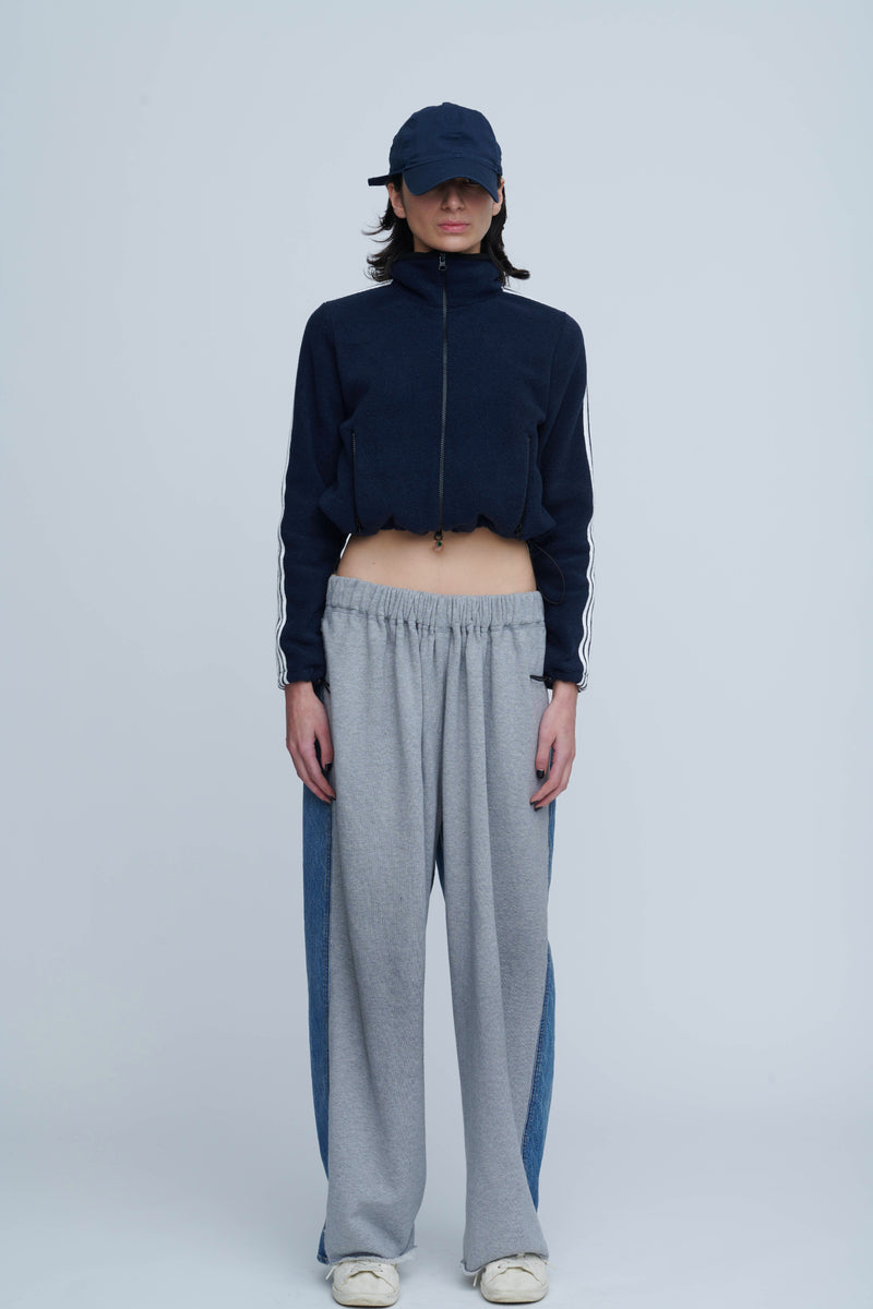 Fleece Tight Fit Track Jacket　