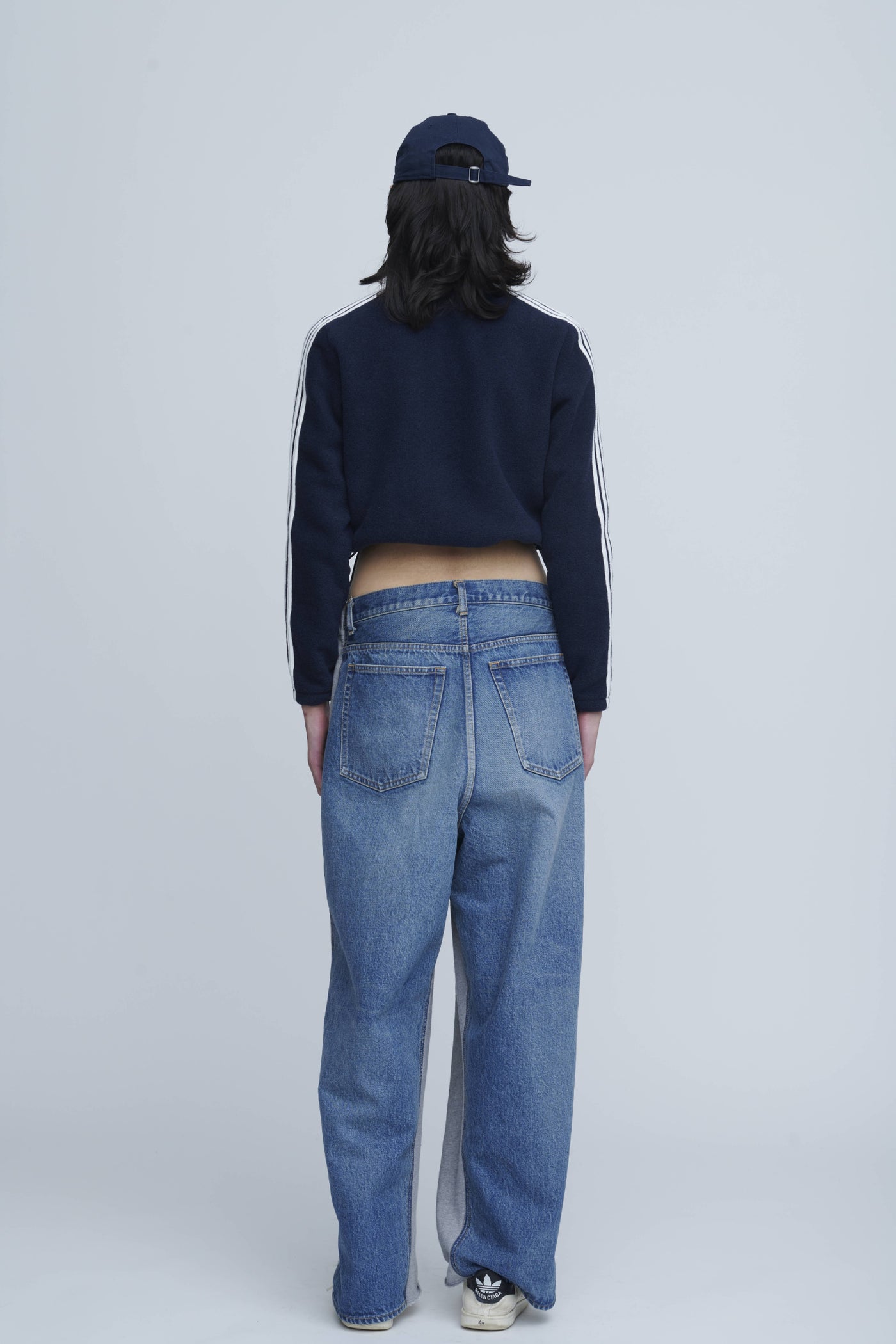 INSCRIRE Track Jacket ネイビー Fleece Tight Fit Track Jacket – INSCRIRE