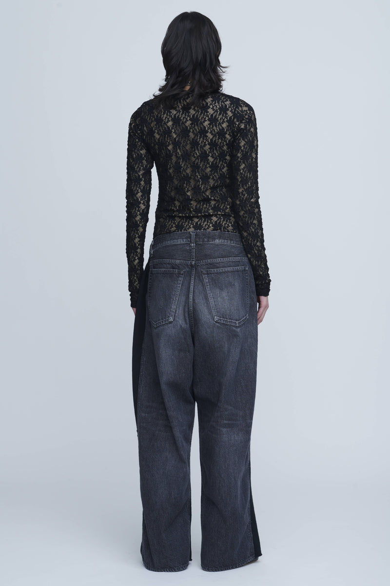 Hybrid Sweat Denim Pants