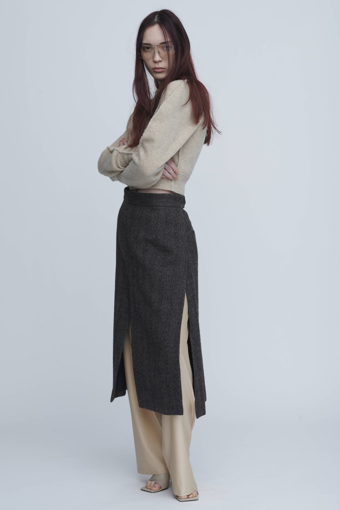 Transform Slit Skirt A – INSCRIRE