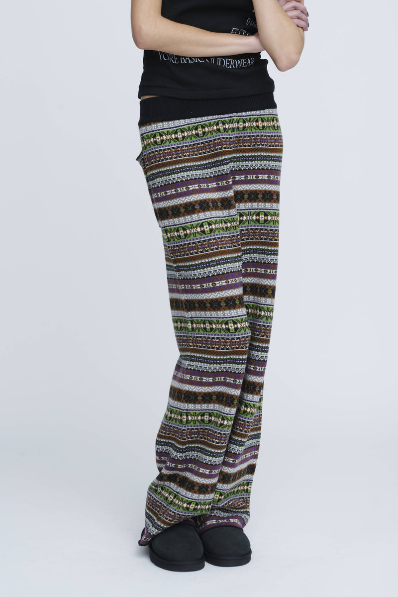 Fairisle Pants　