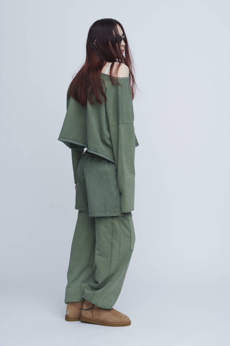 Layered Sweat Pants