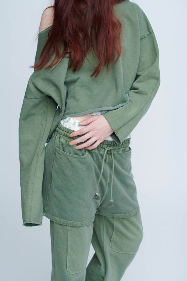 Layered Sweat Pants