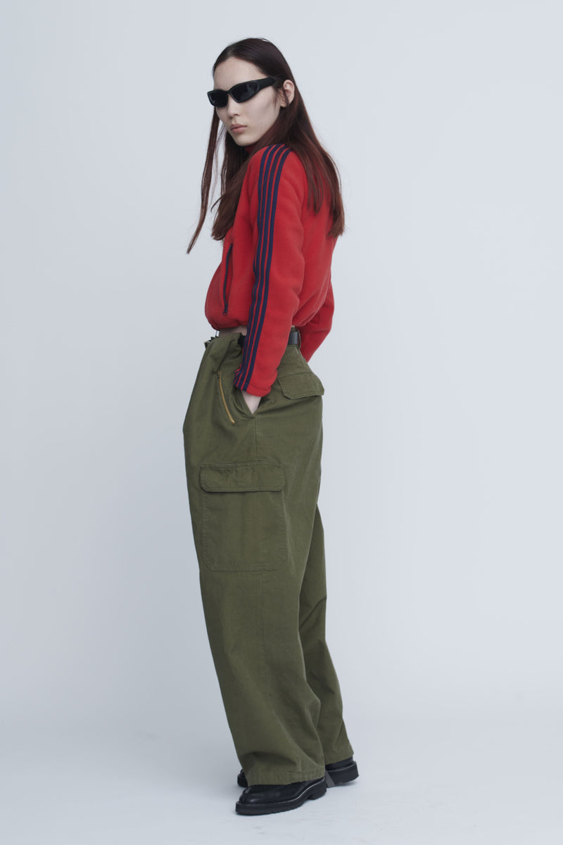 Fleece Tight Fit Track Jacket　