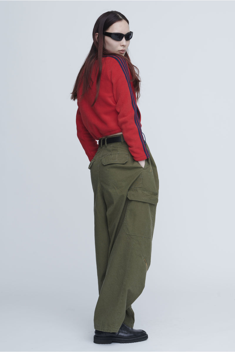 Fleece Tight Fit Track Jacket　