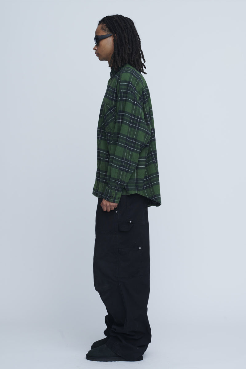 Flannel Loose Fit Shirt　