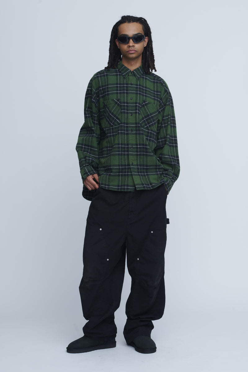 Flannel Loose Fit Shirt　
