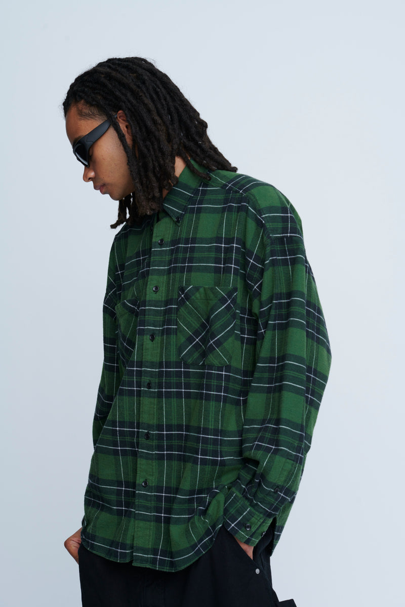 Flannel Loose Fit Shirt　