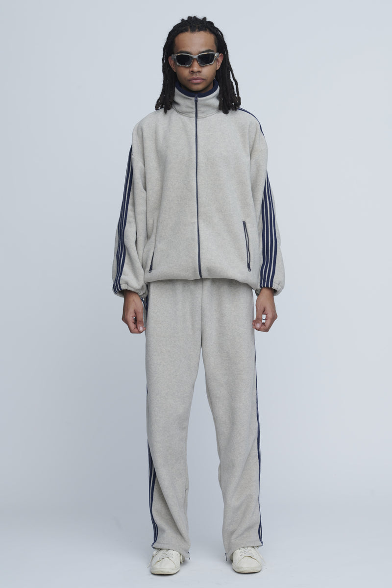 Fleece Loose Fit Track Jacket　
