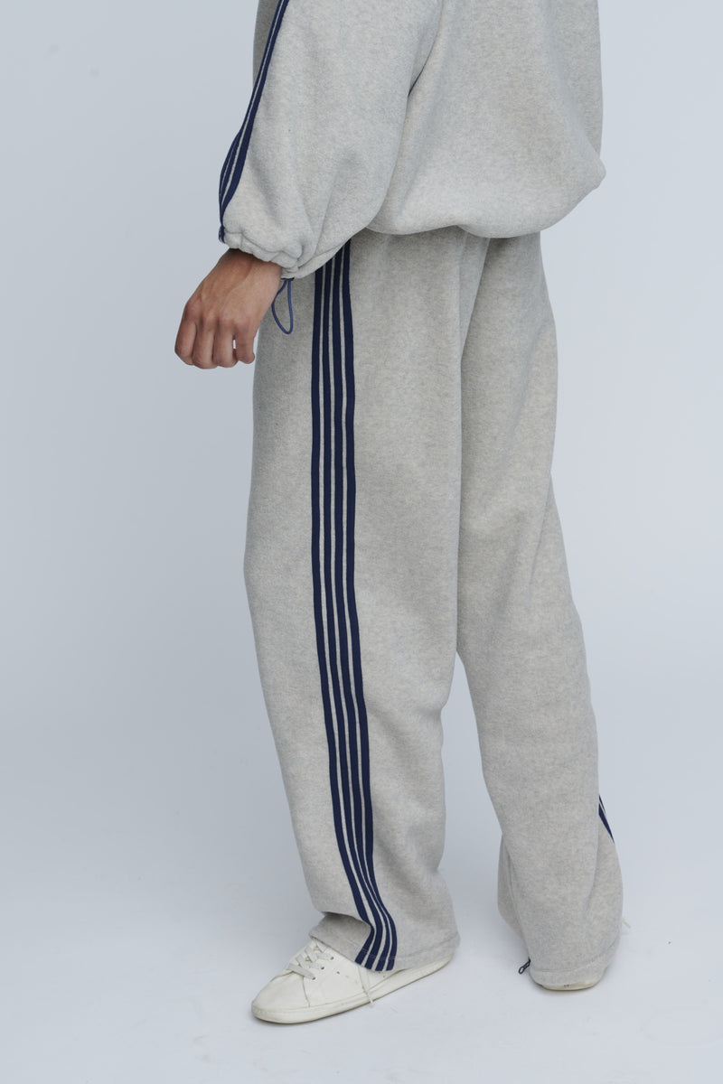Fleece Loose Fit  Track Pants　