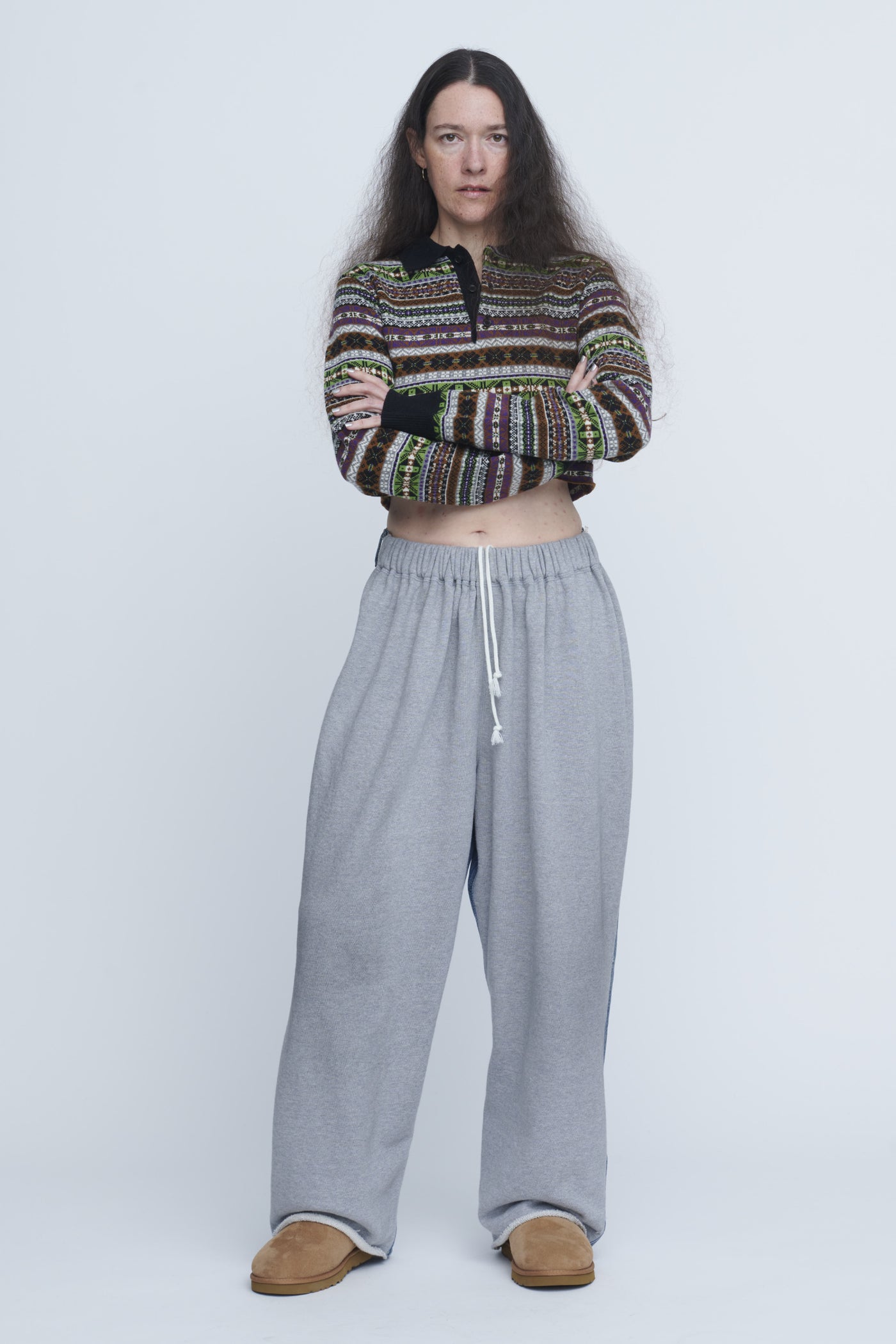 INSCRIRE アンスクリアHybrid Sweat Denim Pants Hybrid Sweat Denim Pants – INSCRIRE