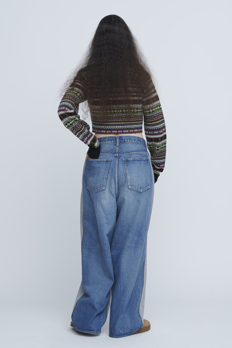 Hybrid Sweat Denim Pants
