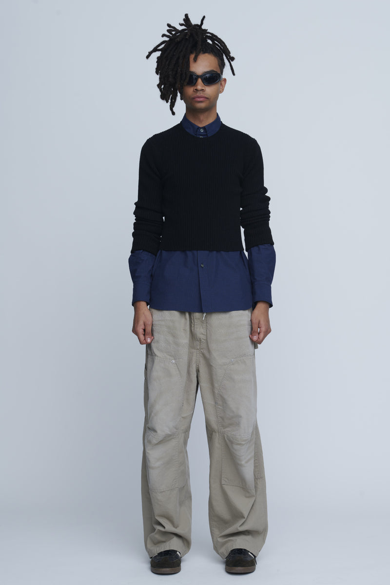 New England Rib Tight Fit P/O　