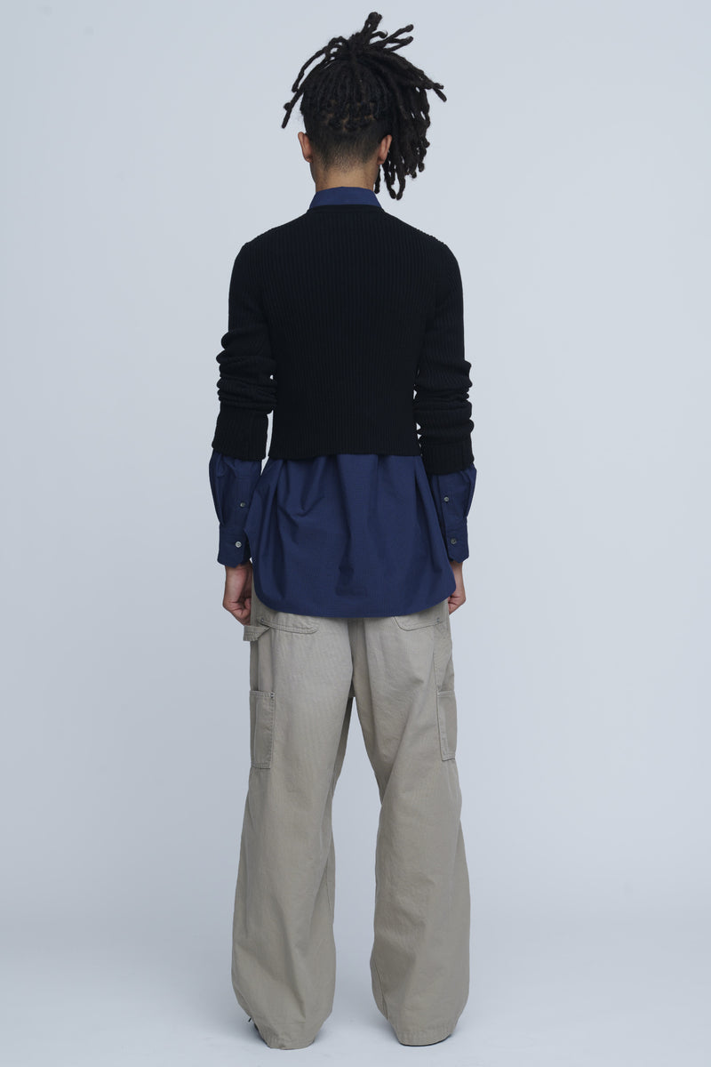 New England Rib Tight Fit P/O　