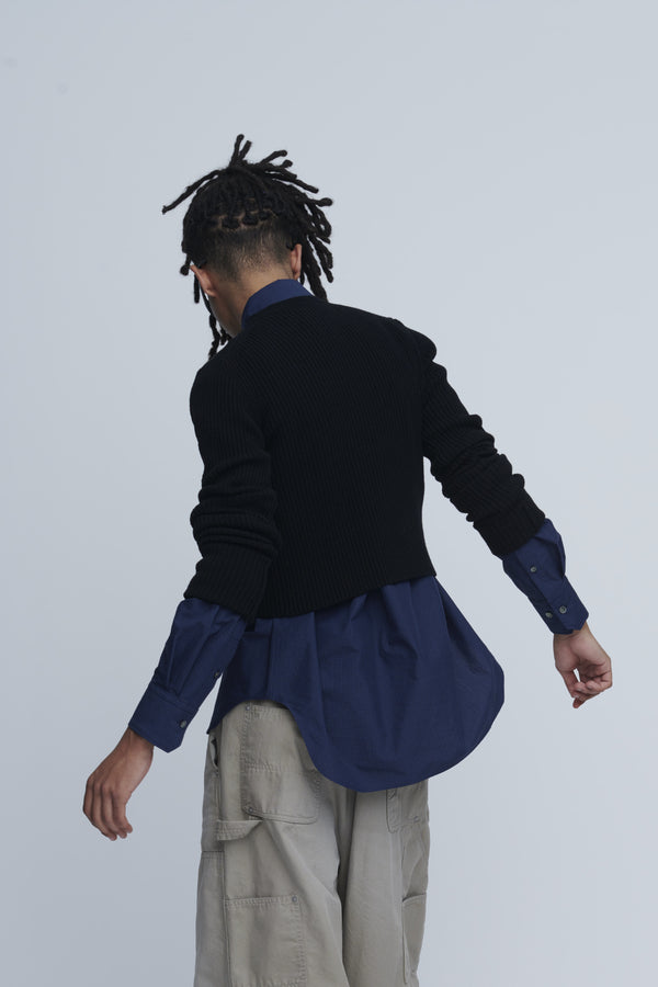 New England Rib Tight Fit P/O　