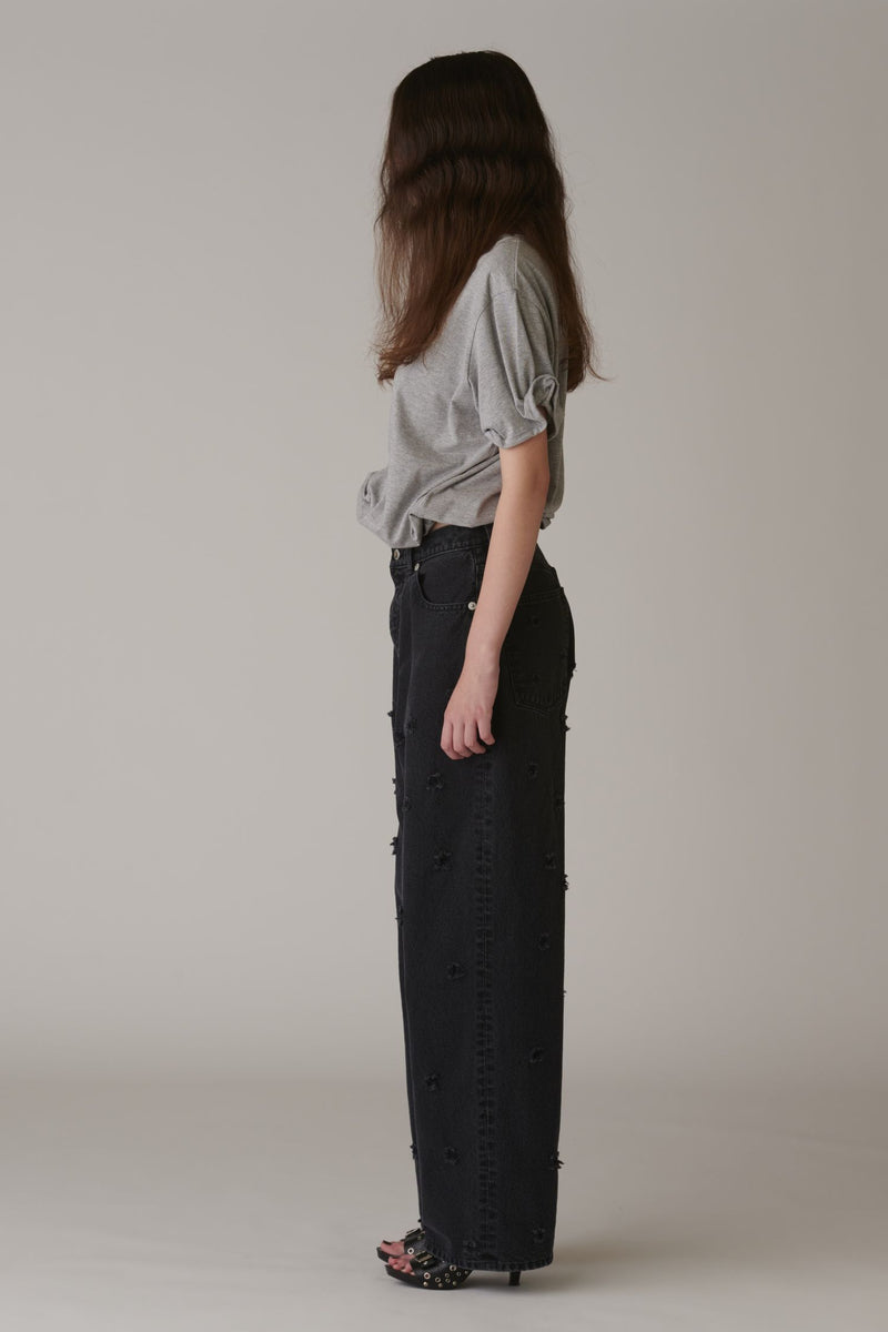 Dot Hole Denim Pants – INSCRIRE