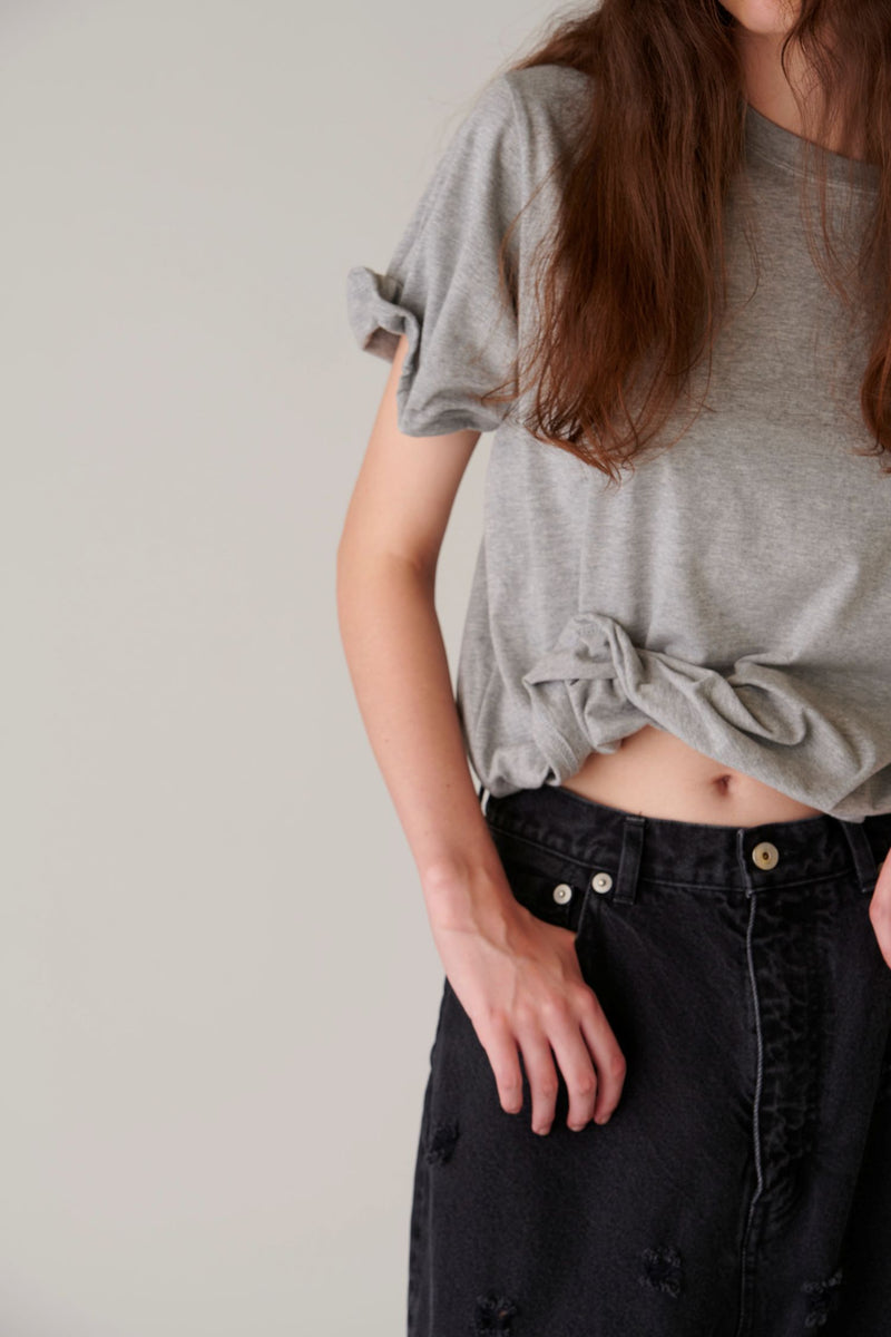 Raffi Gauze Wire Tee – INSCRIRE
