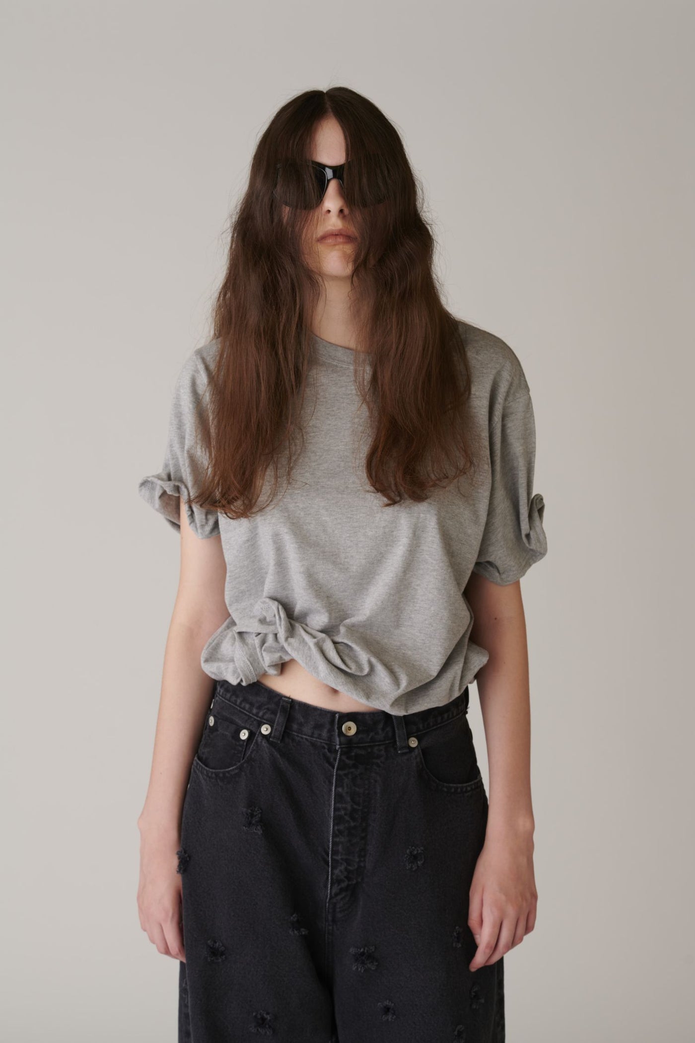 Raffi Gauze Wire Tee – INSCRIRE
