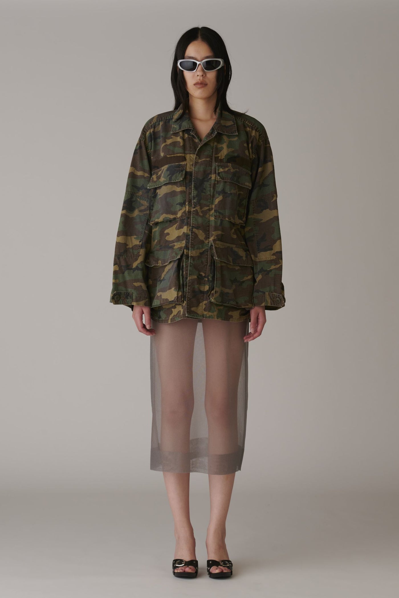 Sheer Knit Skirt – INSCRIRE