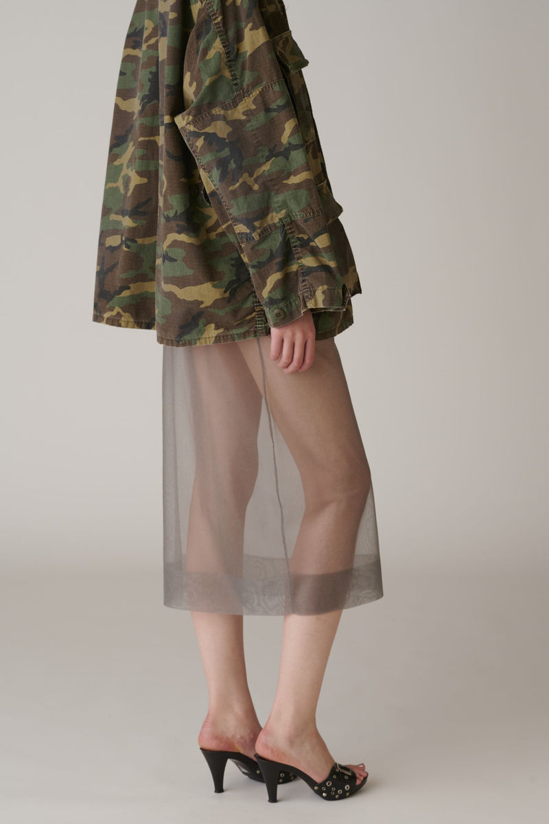 Sheer Knit Skirt – INSCRIRE