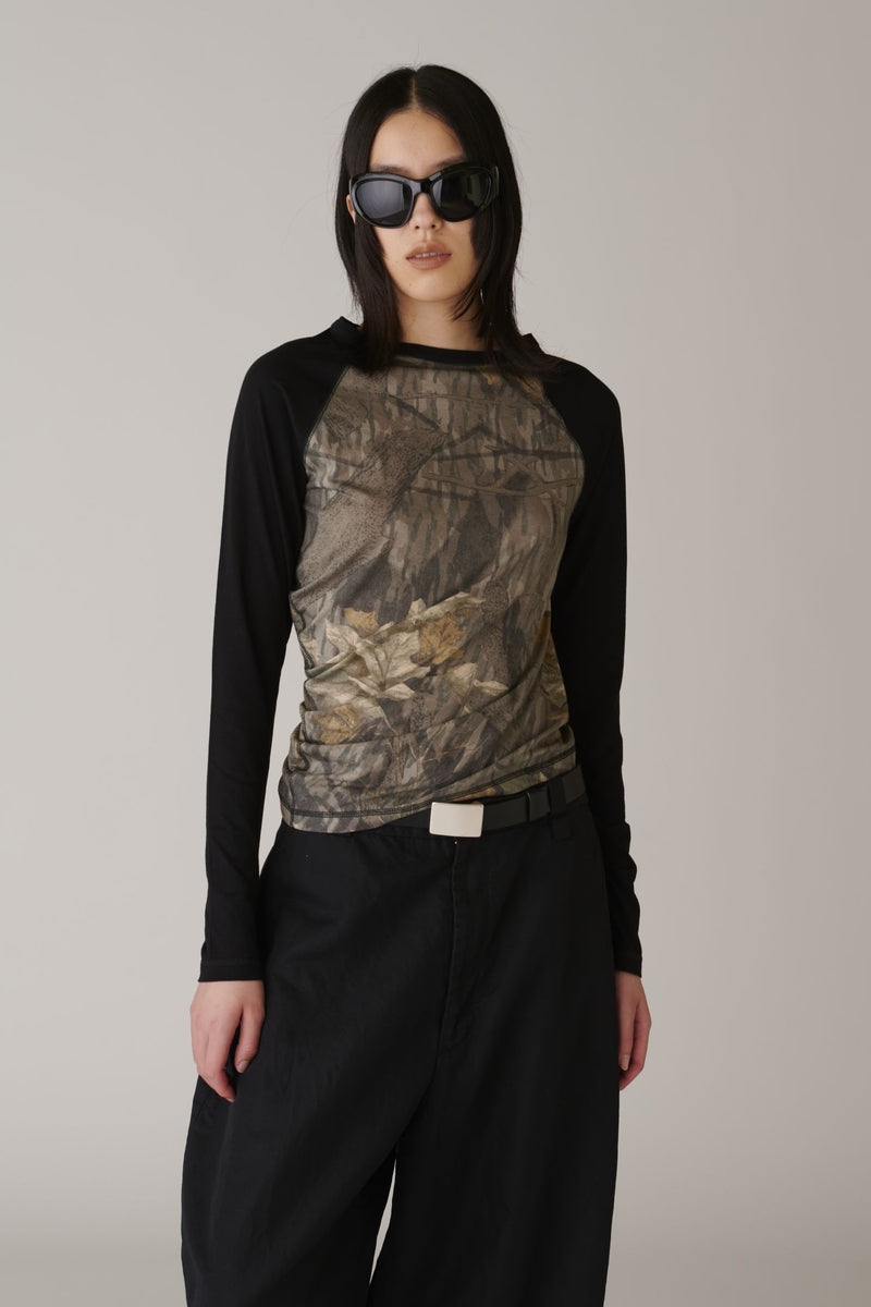 INSCRIRE アンスクリア　Cotton Silk Raglan Shirt Cotton Silk Raglan Shirt – INSCRIRE