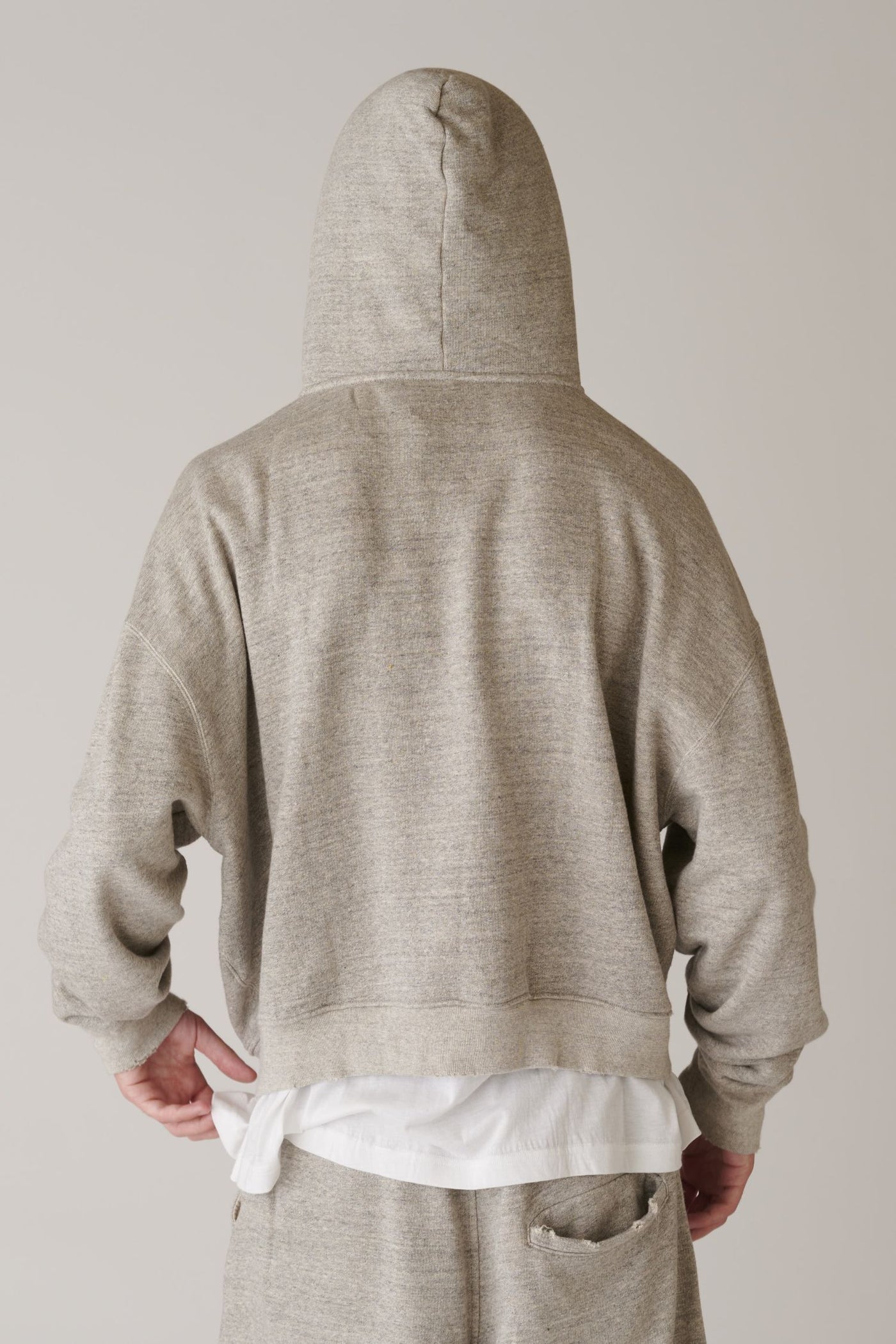 Zip Up Hoodie - GREY – INSCRIRE