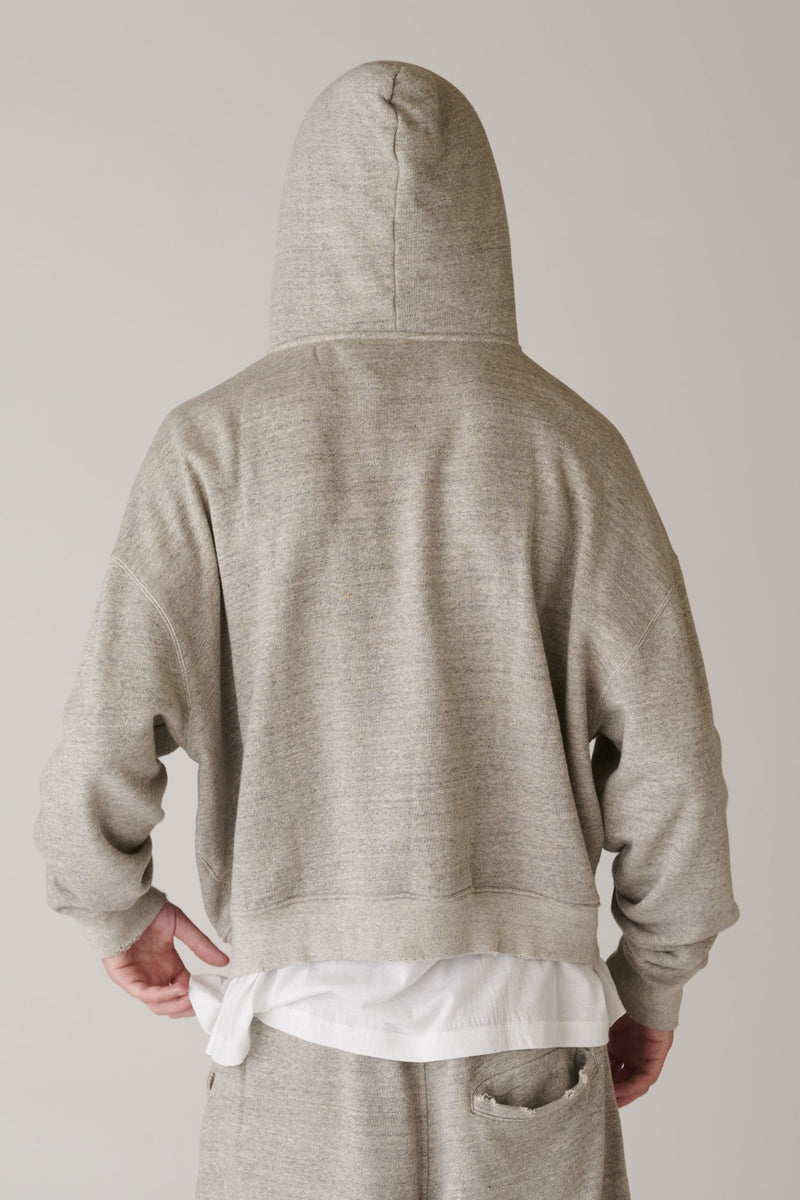 Zip Up Hoodie - GREY – INSCRIRE