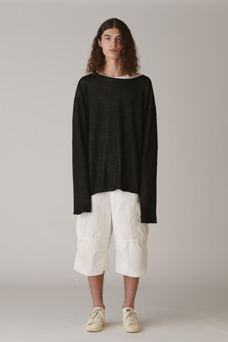 Linen Over Size Pullover – INSCRIRE