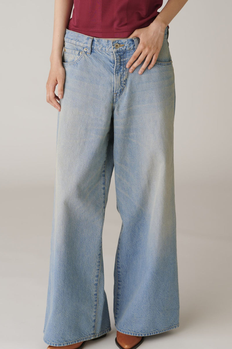 Used Denim Baggy Pants – INSCRIRE Used Denim Baggy Pants – INSCRIRE