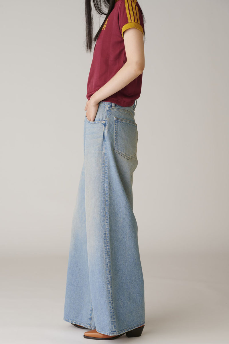 Used Denim Baggy Pants – INSCRIRE Used Denim Baggy Pants – INSCRIRE