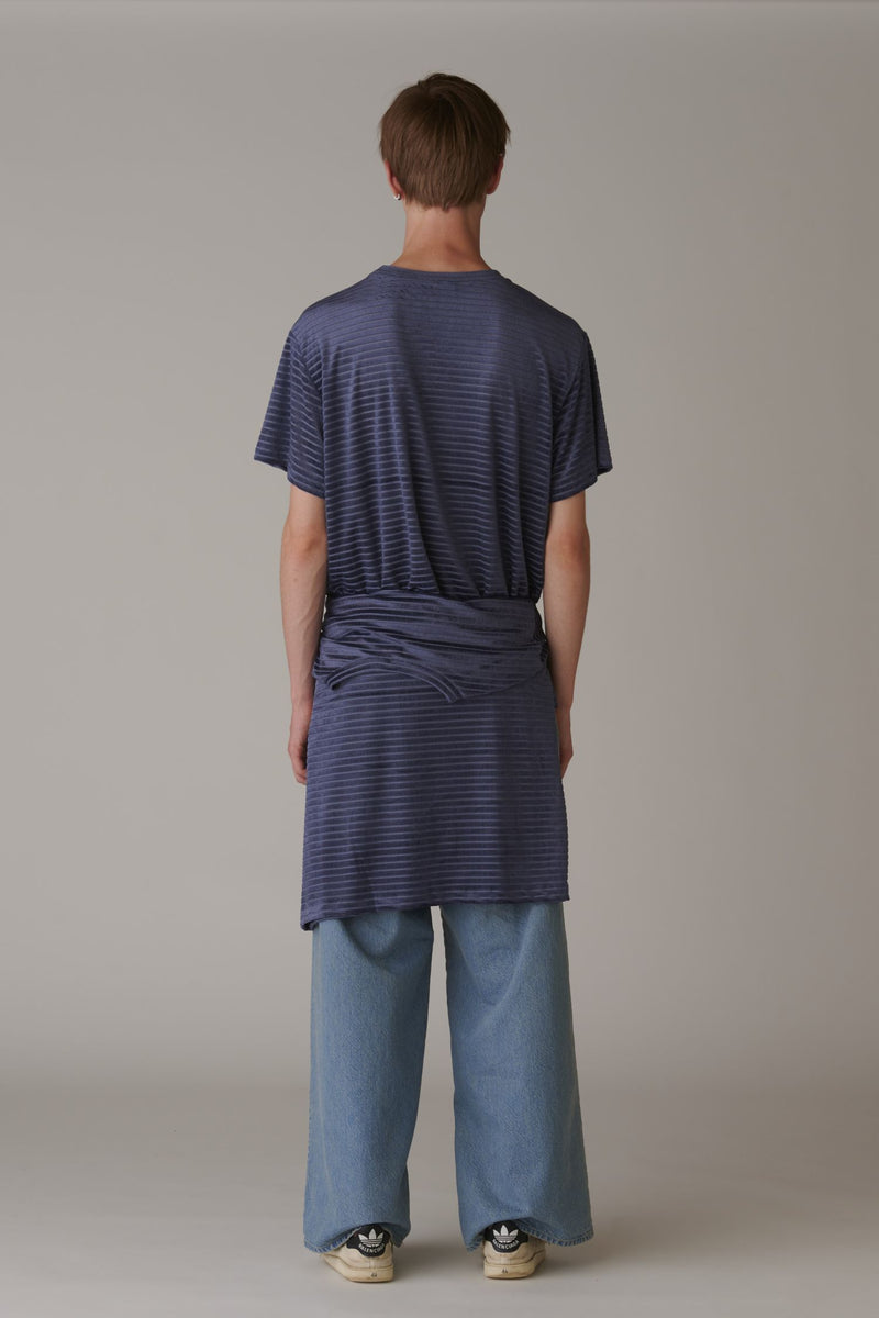 Velour Border T-Shirt – INSCRIRE