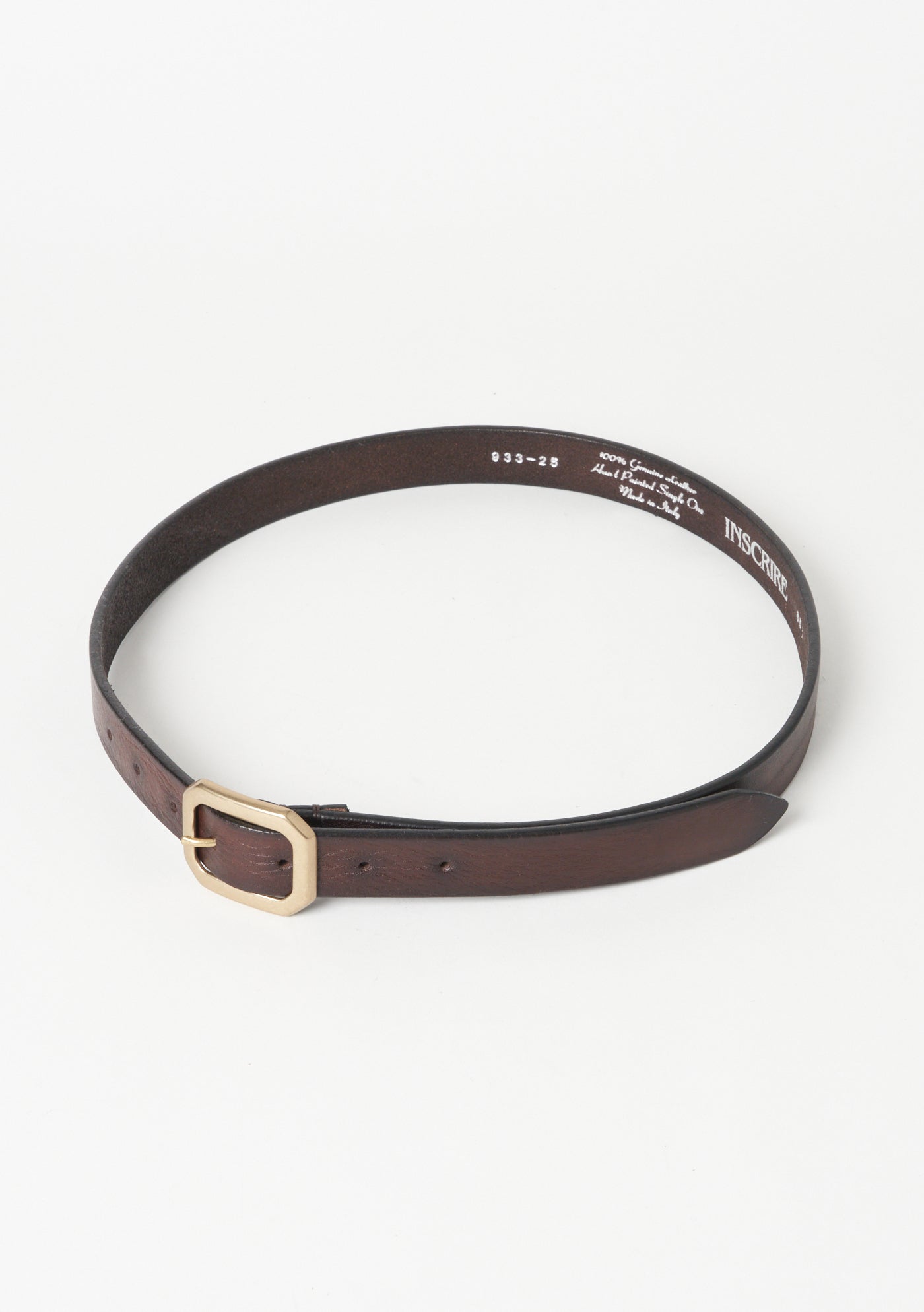 Buckle Belt – INSCRIRE