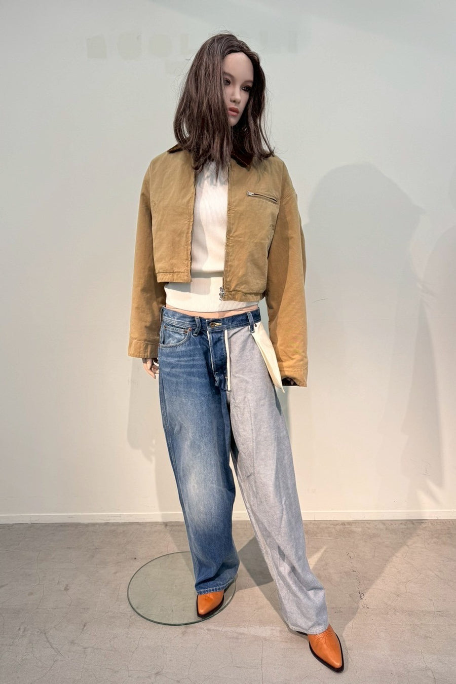 INSCRIRE×LEE×L'ESSAGE ブラックS INSCRIRE × LEE × L'ESSAGE COWBOY/RIDERS PANTS