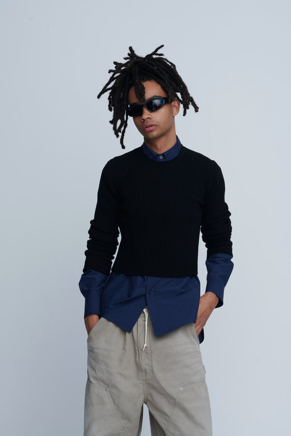 New England Rib Tight Fit P/O　