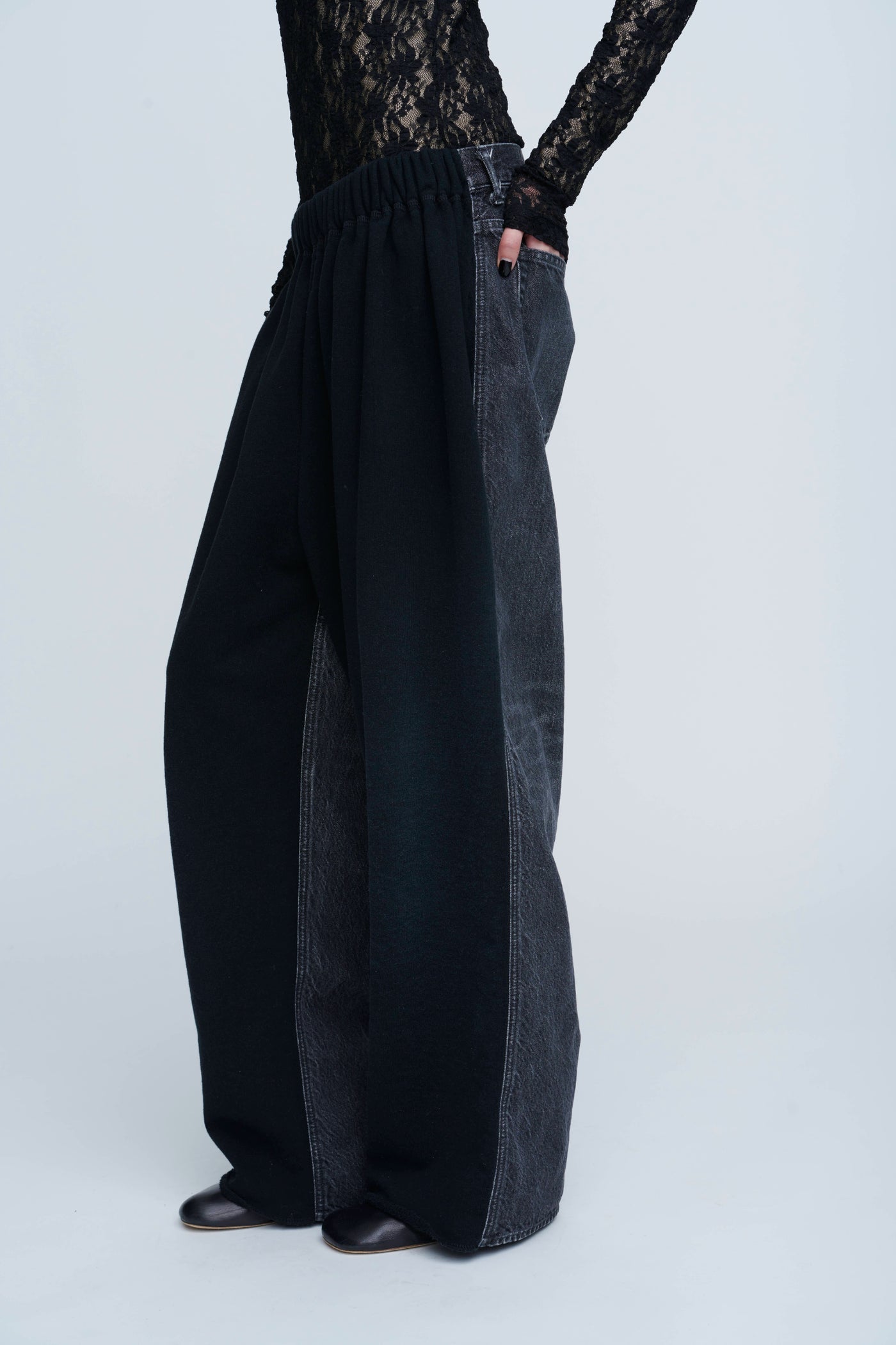 Hybrid Sweat Denim Pants – INSCRIRE