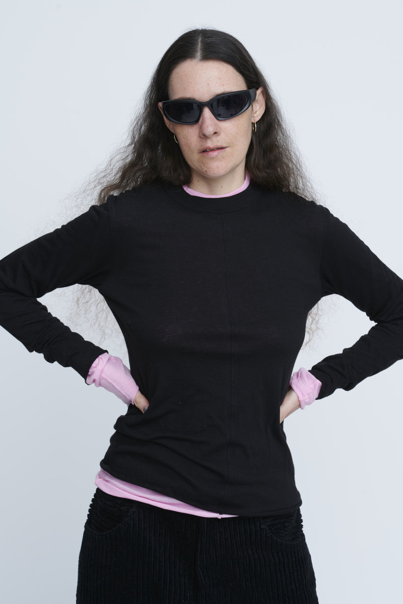 Cotton Cashmere Tee　