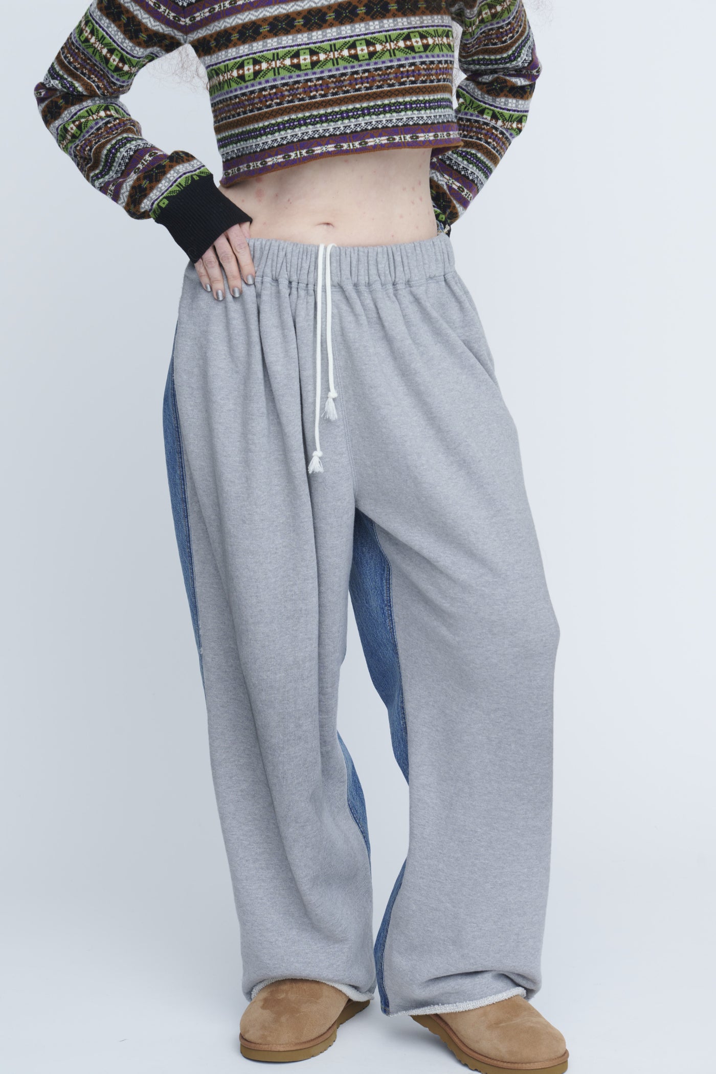 Hybrid Sweat Denim Pants – INSCRIRE