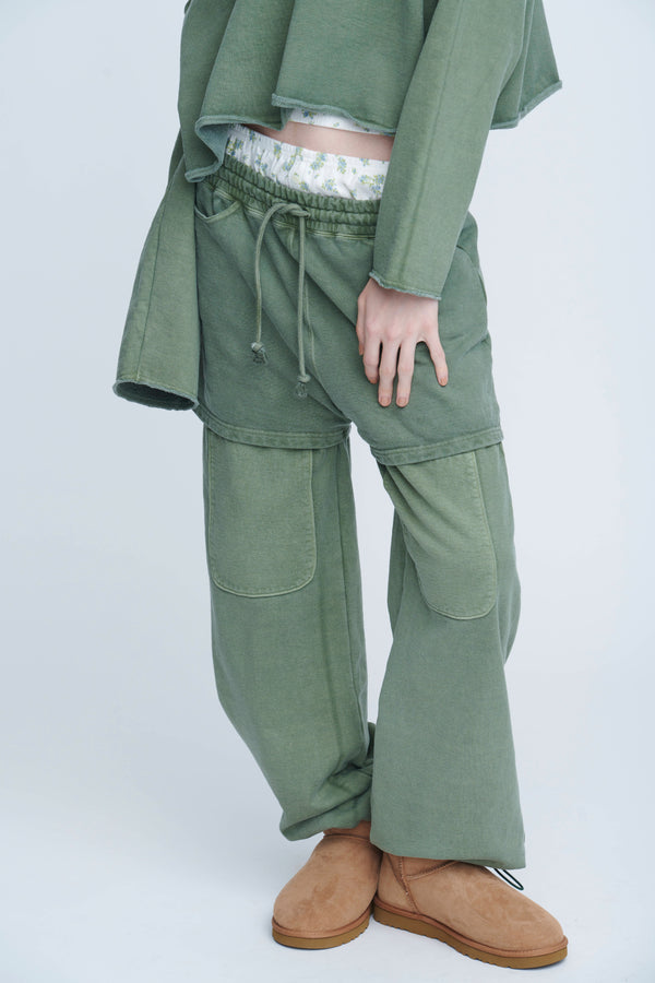 Layered Sweat Pants