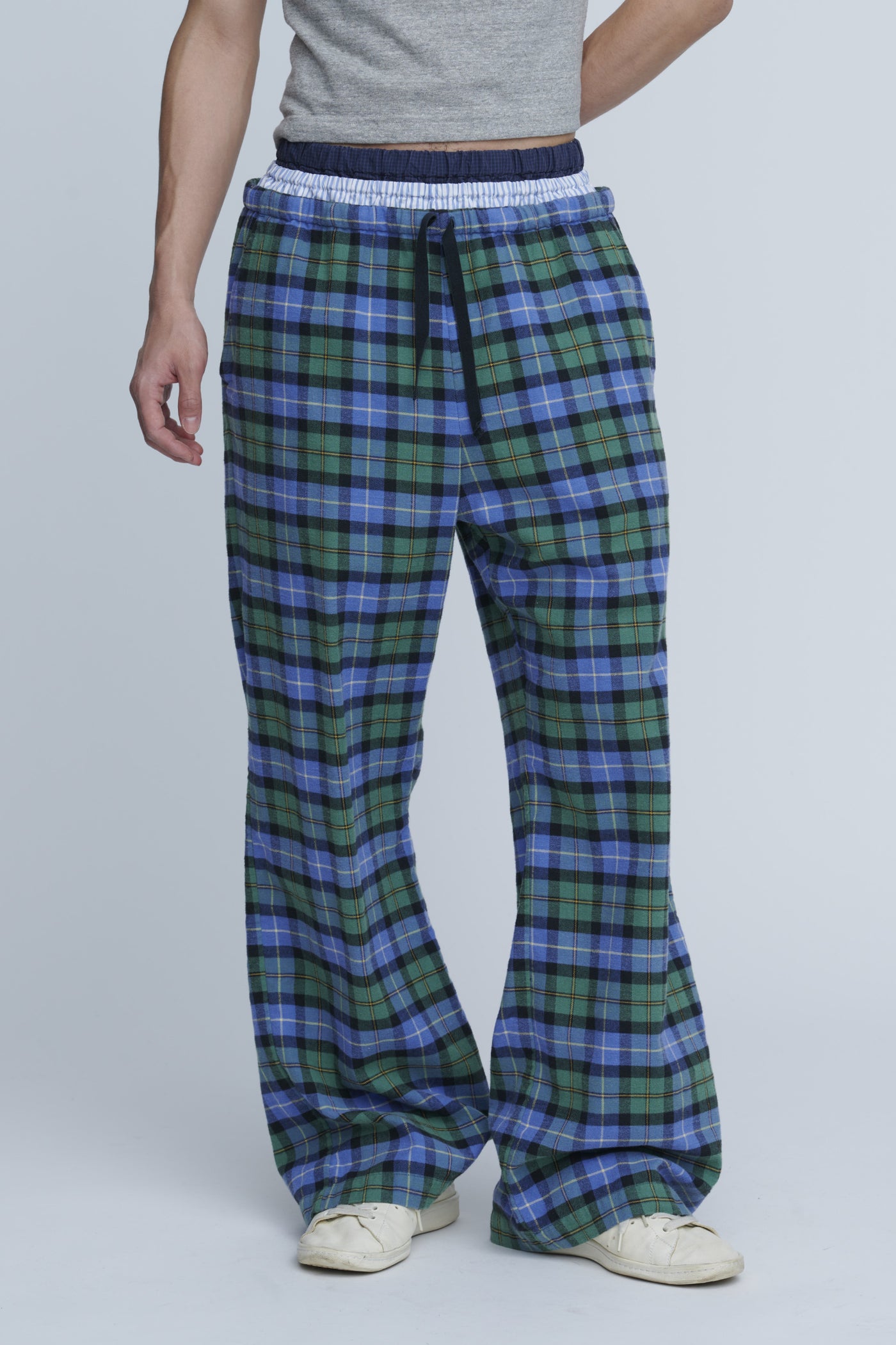 Flannel Layered Pants – INSCRIRE
