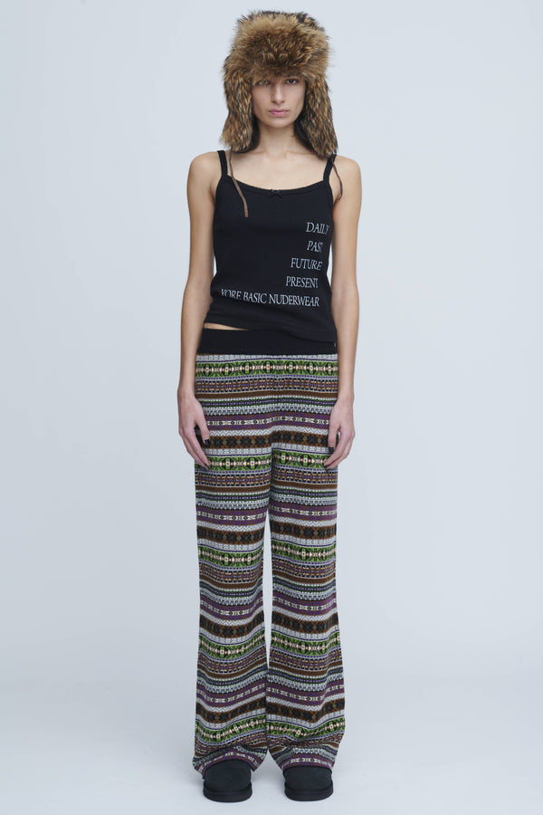 Fairisle Pants　