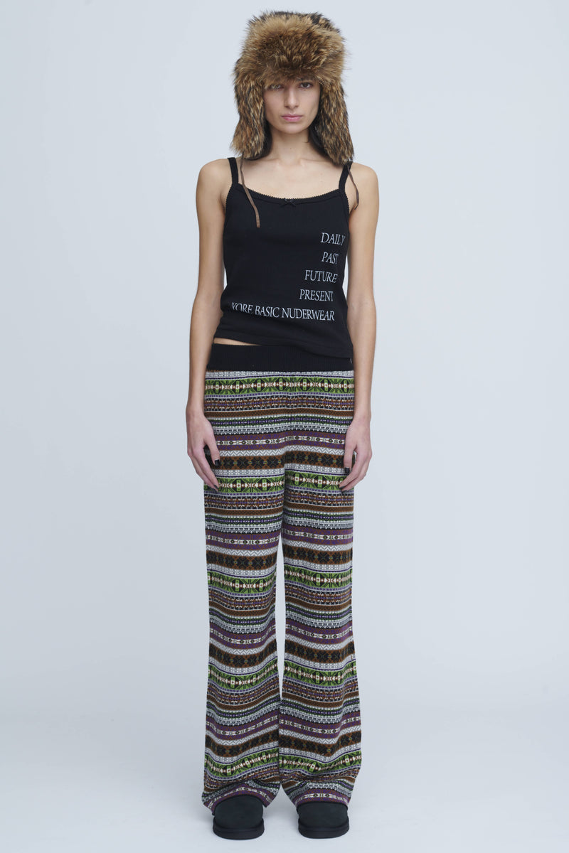 Fairisle Pants　